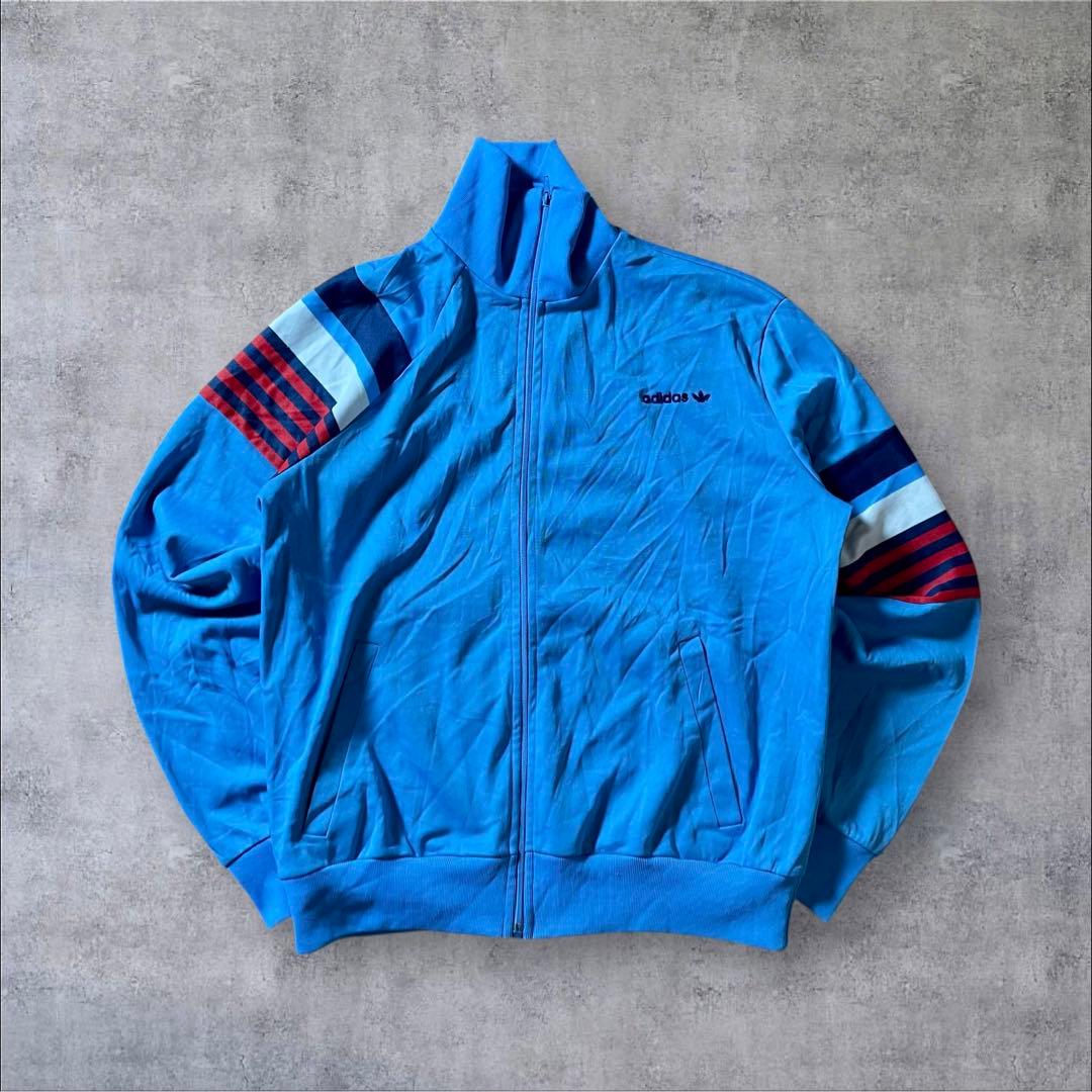 古着 70s アディダス トラックジャケット ジャージフランス製 ベンテックス