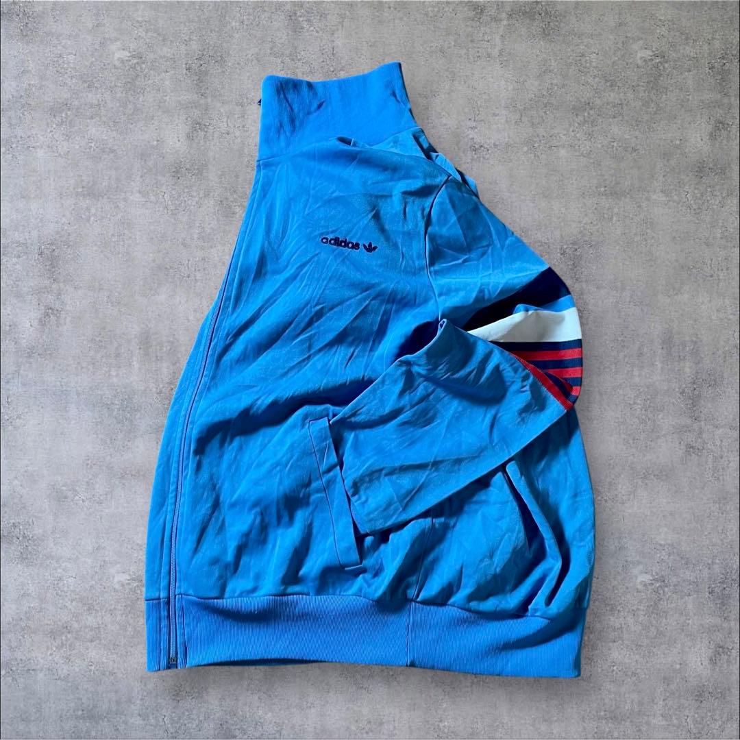 古着 70s アディダス トラックジャケット ジャージフランス製 ベンテックス