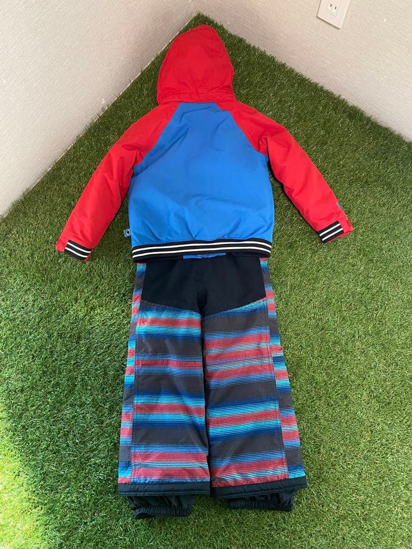 Burton スノーボードウェア 子ども用 青/赤　4T