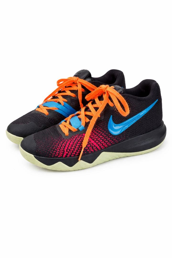 Nike バスケットボールシューズ ブラック/オレンジ/ブルー