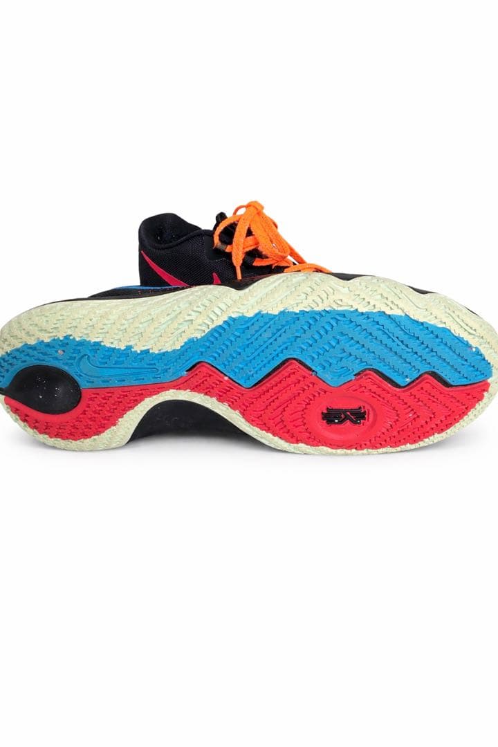Nike バスケットボールシューズ ブラック/オレンジ/ブルー