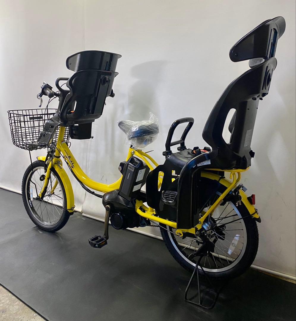 1年保証 ヤマハ　パスバビー　20インチ　子供乗せ　黄色　電動アシスト自転車