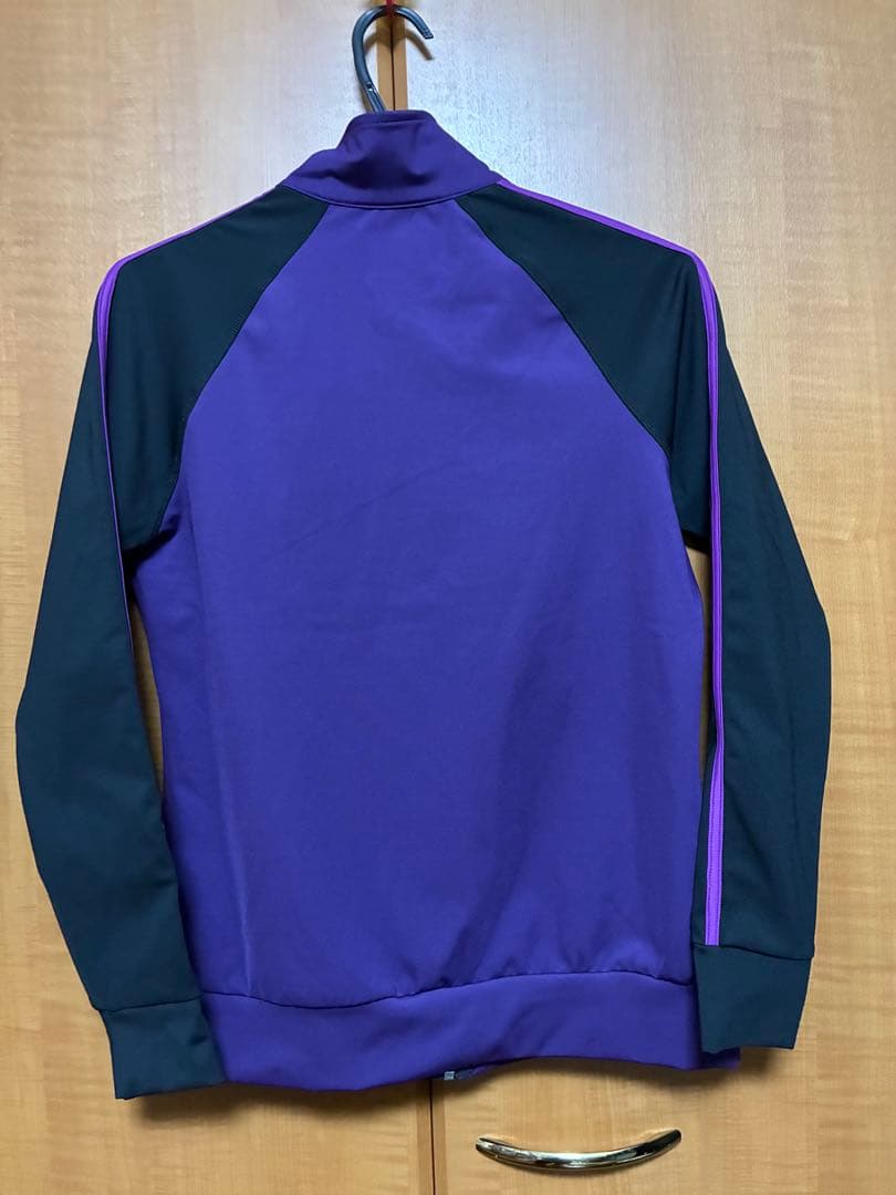 Lija 紫黒 ジップアップジャケット M