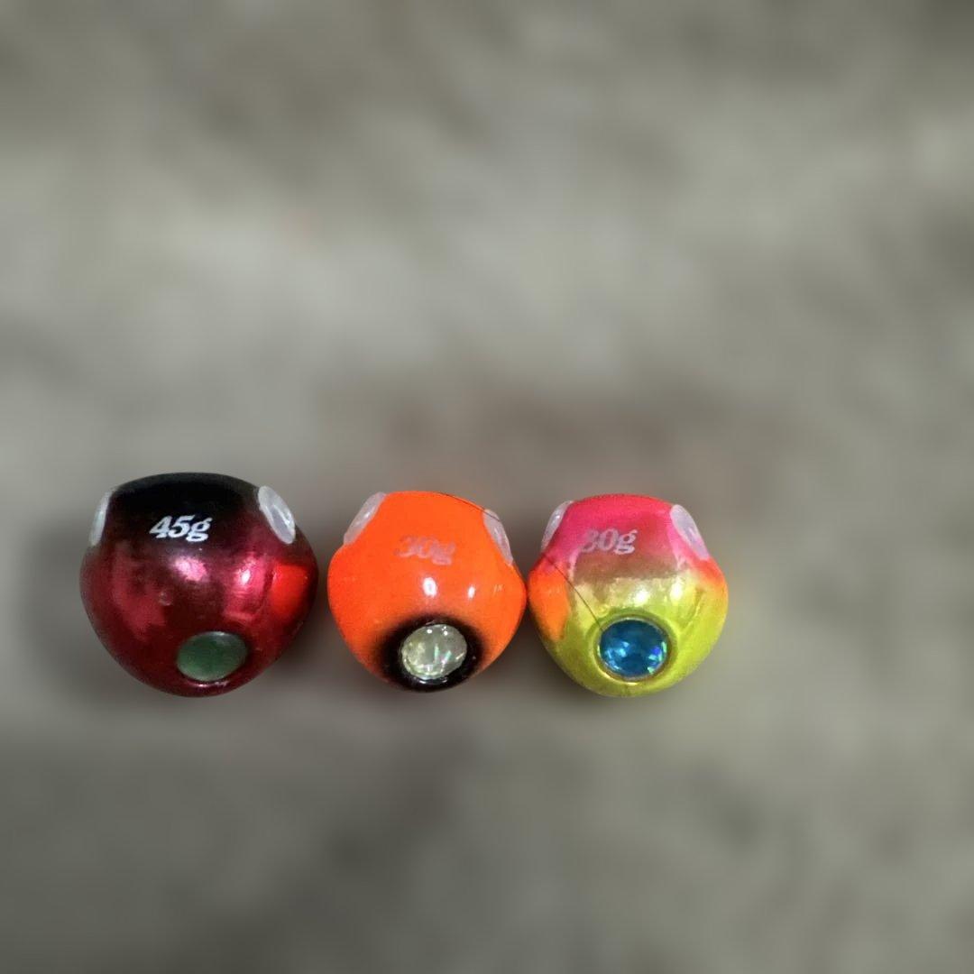 フリースライド　TGヘッド 75g5個 60g6個 45g1個 30g2個