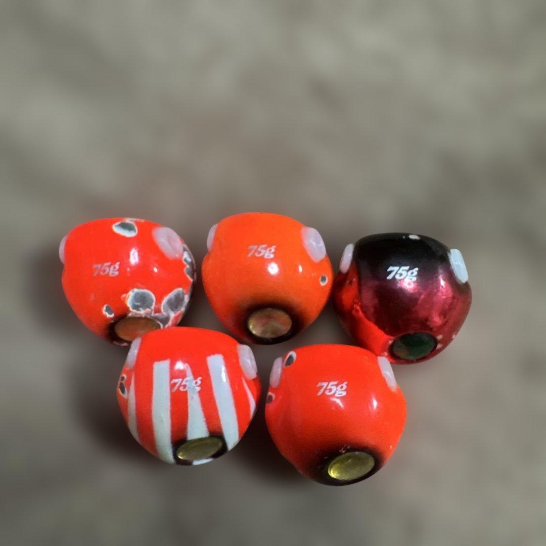 フリースライド　TGヘッド 75g5個 60g6個 45g1個 30g2個
