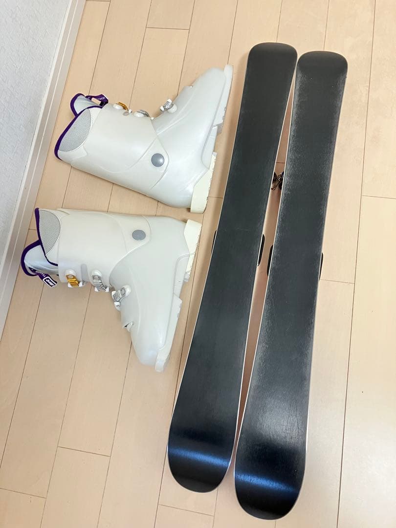 K2 fattyスキーボード90cm ブーツ25 ショートスキー　大阪手渡可！