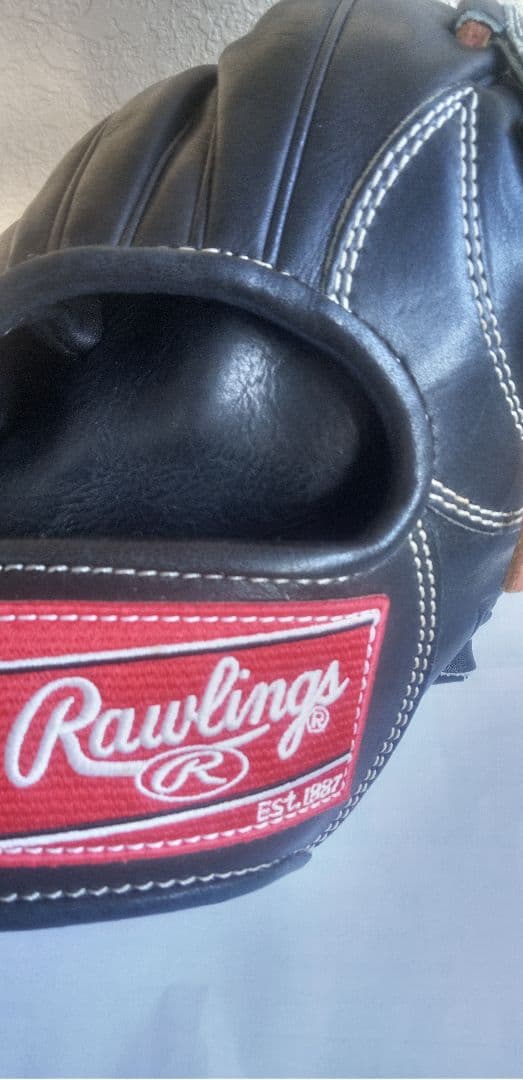 ローリングス•プロプリファード硬式内野手用グローブ　黒