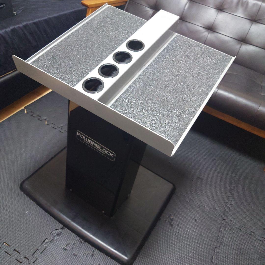 【美品】POWERBLOCK ダンベルスタンド ブラック
