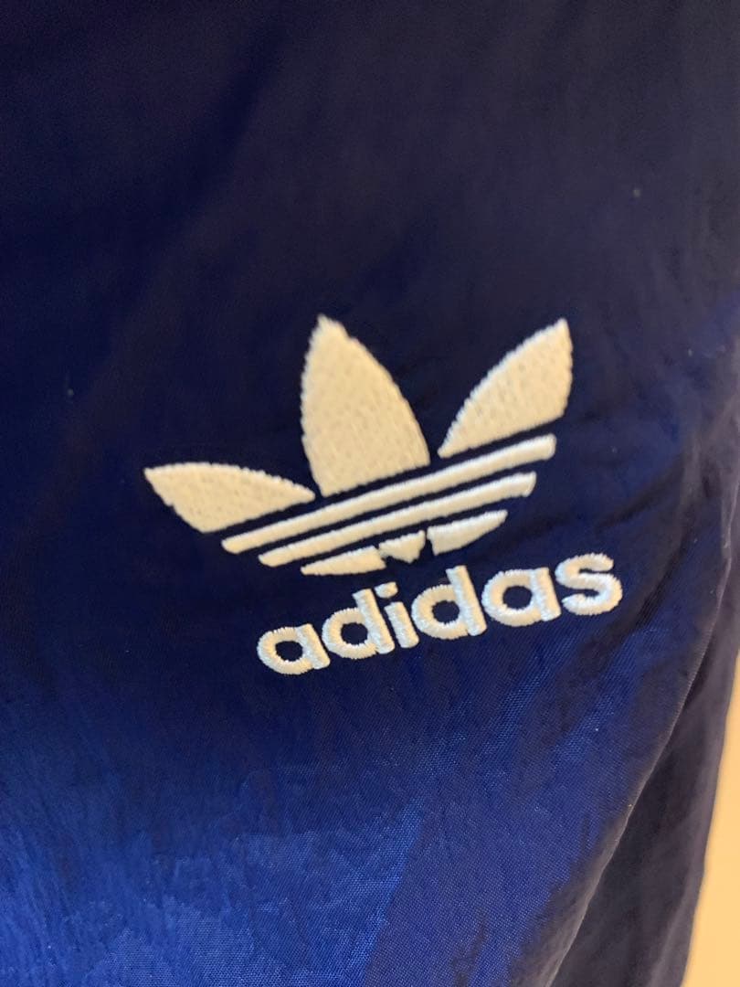 【寸法写真追加】adidas イタリアサッカー ジャージパンツ ネイビー　復刻