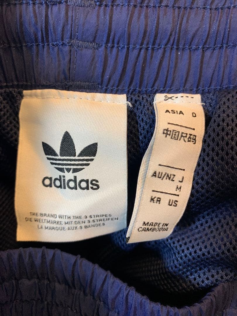 【寸法写真追加】adidas イタリアサッカー ジャージパンツ ネイビー　復刻