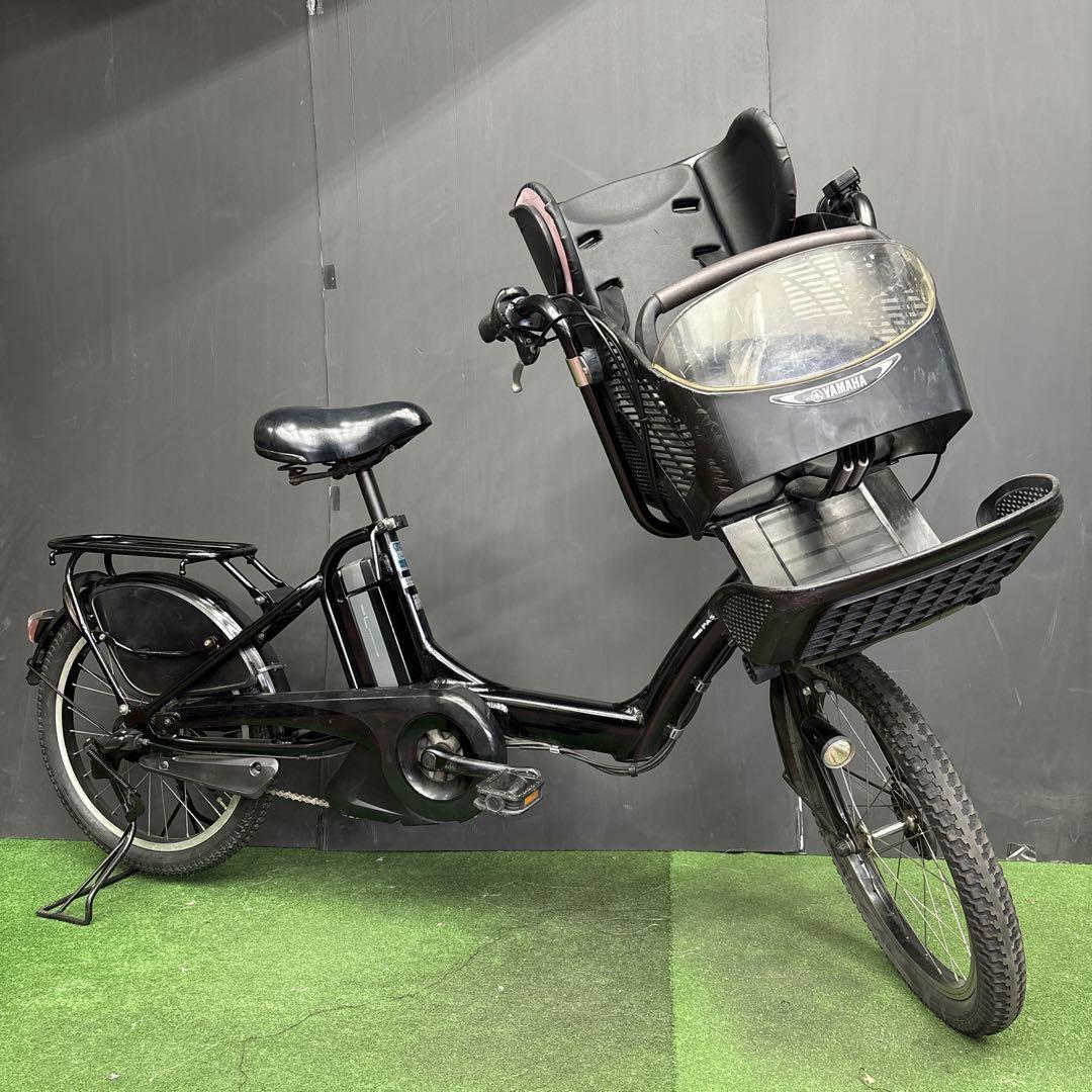 電動自転車 YAMAHA PAS kiss 3人乗り対応　66★