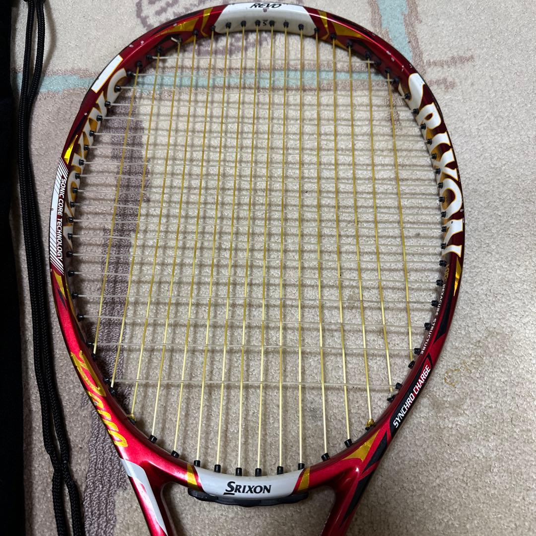 Wilson Srixon テニスラケット L3 ラケットケース付き　テニス