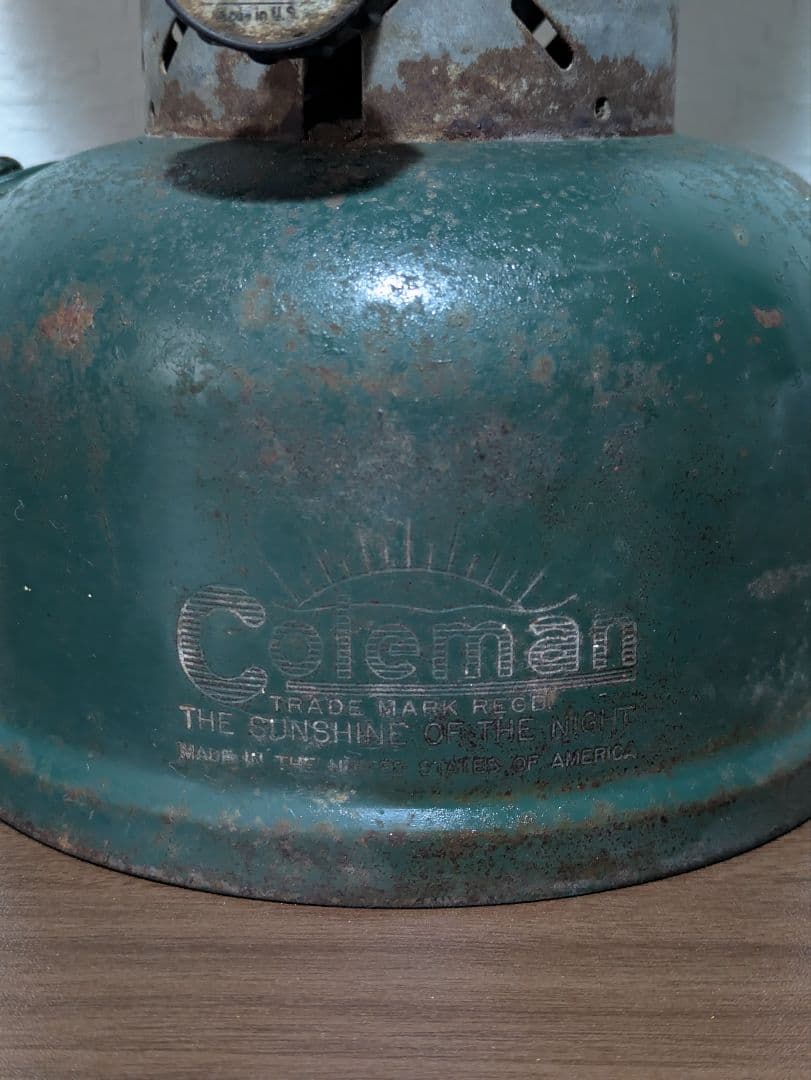 Coleman　ランタン　220E　59年8月製【鑑賞用】