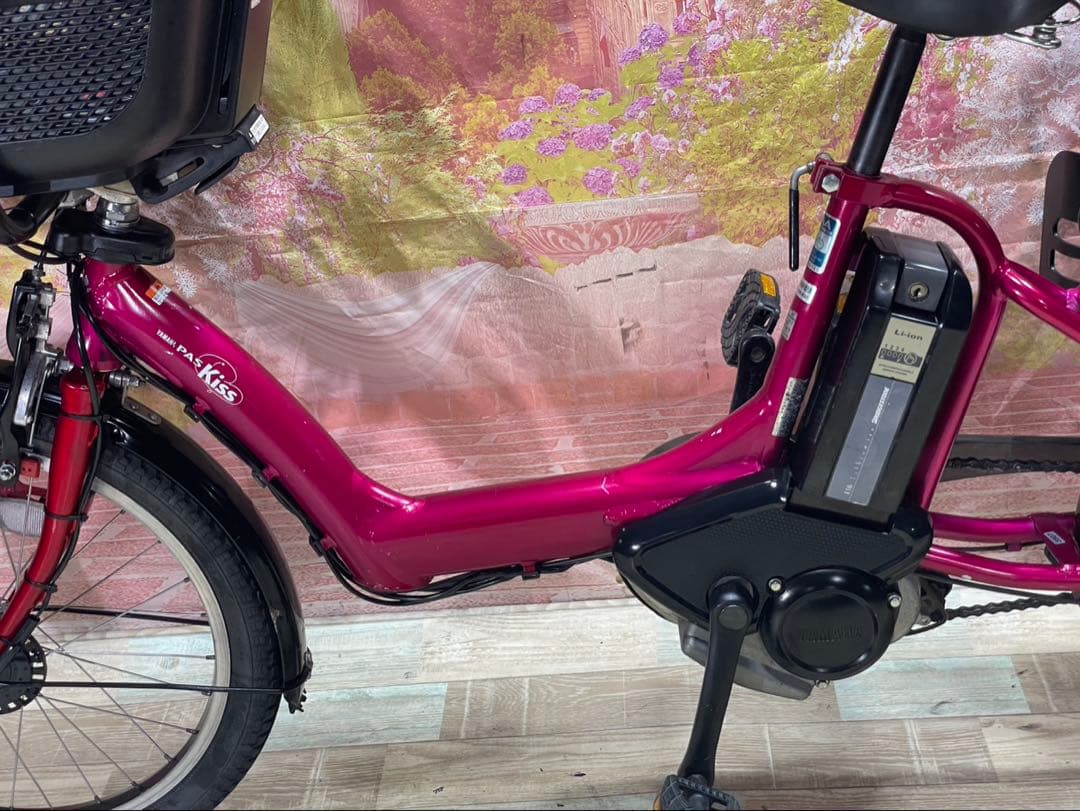 ZK3807 電動自転車 ヤマハ パスキス 子供乗せ 20インチ 送料無料