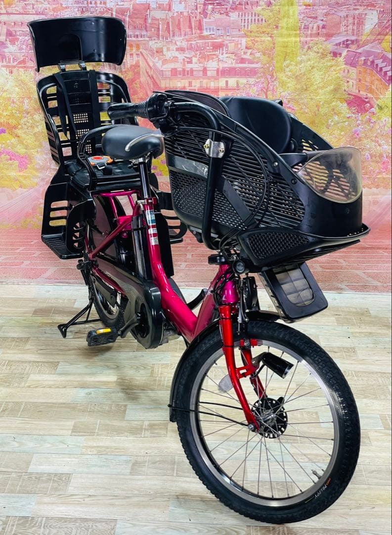ZK3807 電動自転車 ヤマハ パスキス 子供乗せ 20インチ 送料無料
