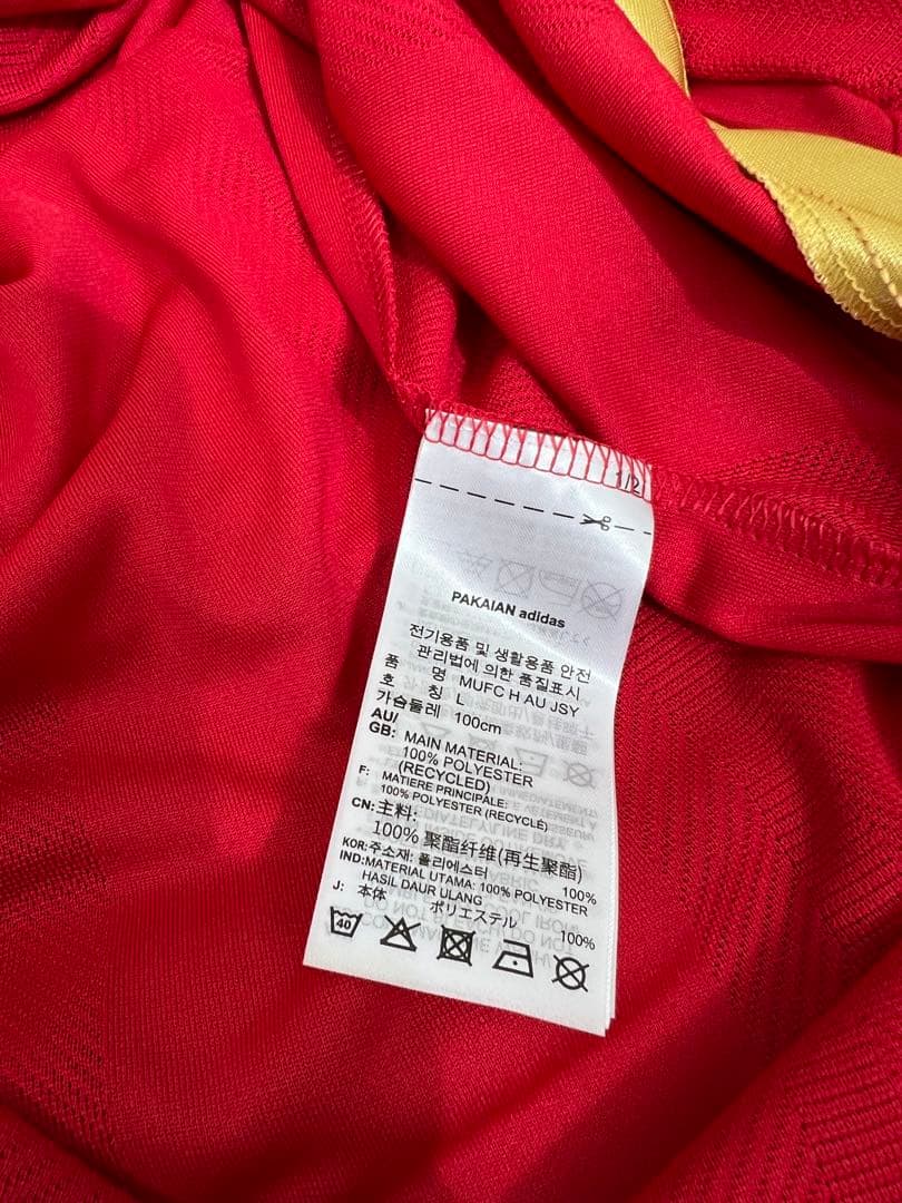 マンチェスター・ユナイテッド　ユニフォーム　オーセンティック　日本Lサイズ