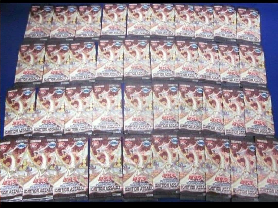 遊戯王　絶版 イグニッションアサルト　40パック