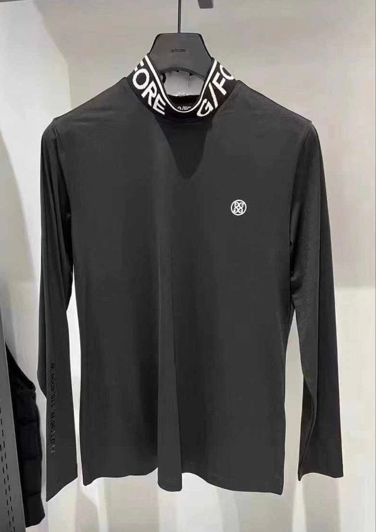 G/FORE ジーフォア Lサイズ メンズ ハイネック トップス ブラック