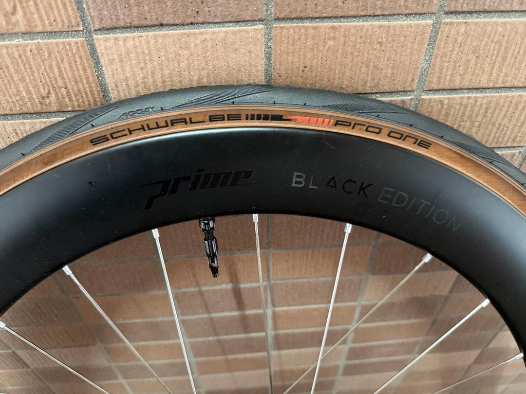 Prime Black Black 700c 前後 60mm のむラボ