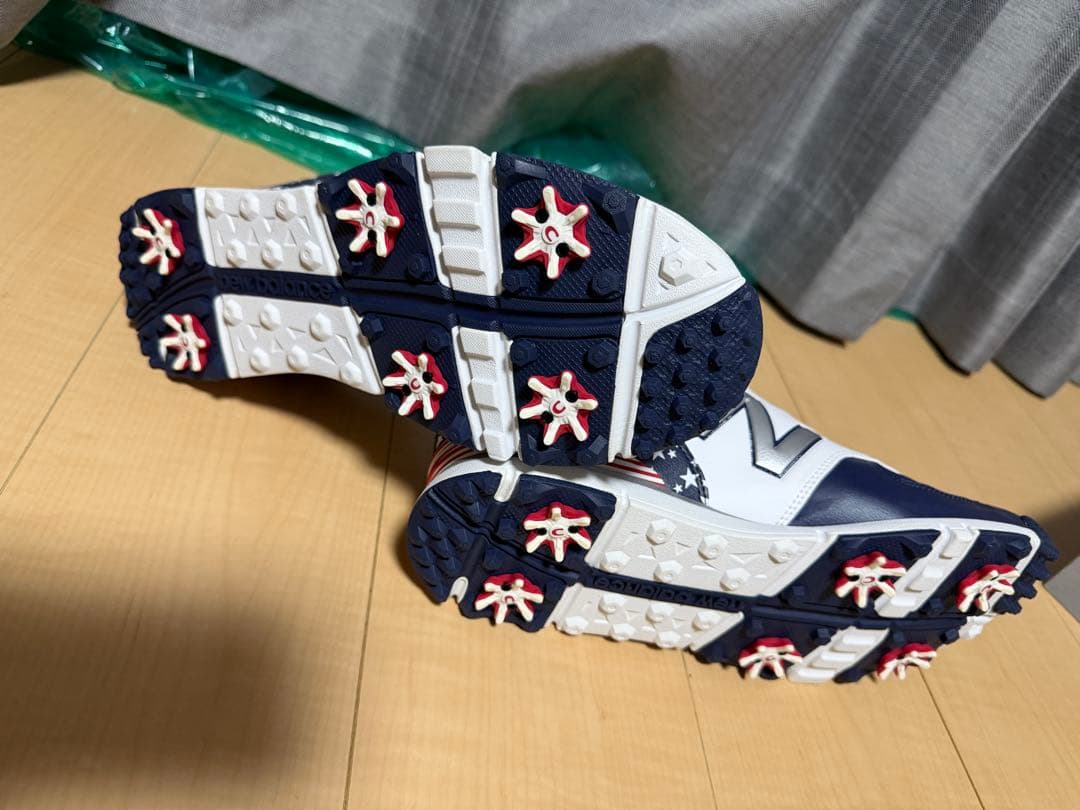 8888　New Balance ゴルフシューズ ネイビー/ホワイト