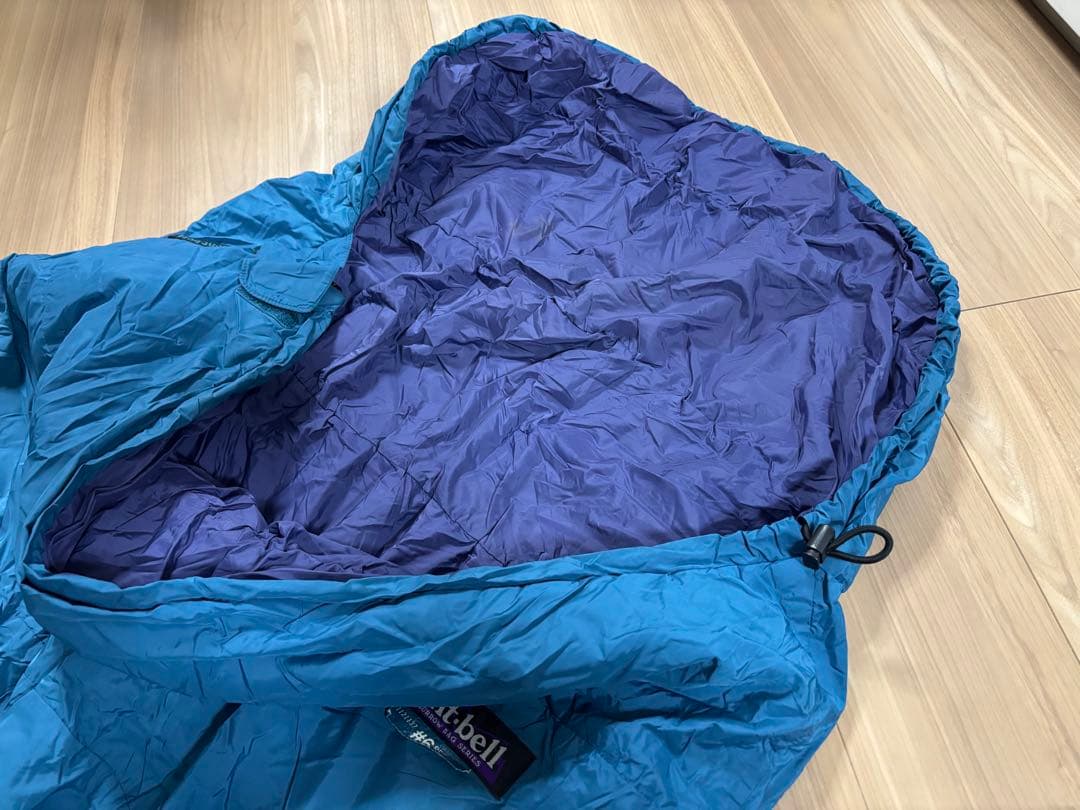 ★登山★お洒落　モンベル　寝袋　シェラフ　テント泊　キャンプ　災害