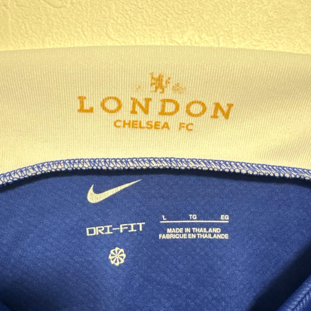 【正規品】FCバルセロナ ゲームシャツ L NIKE 青×エンジ ドリルトップ