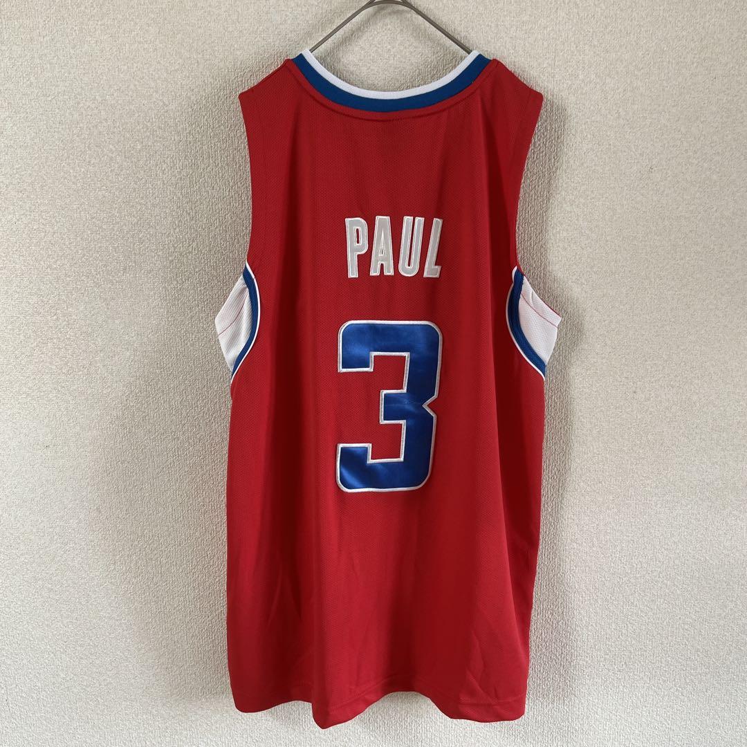 F2 NBA クリッパーズ　PAUL 3番　ゲームシャツ　タンクトップXLメンズ