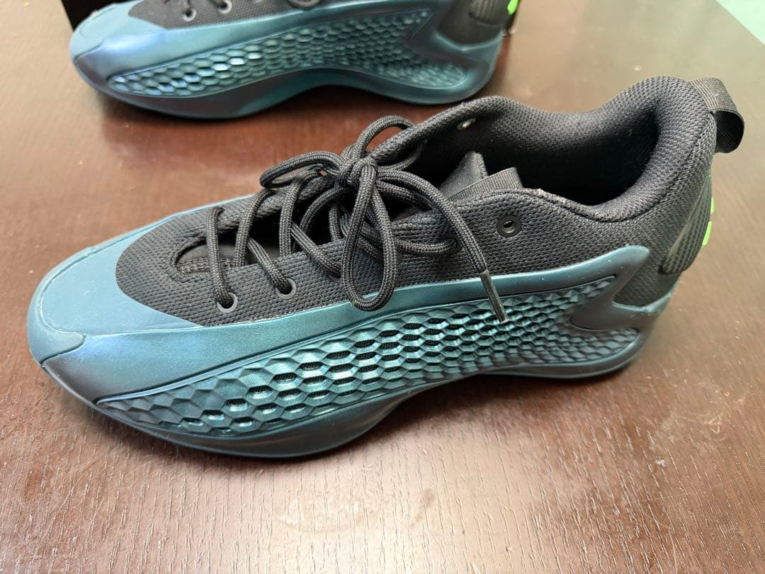 adidas アンソニーエドワード1low 黒緑 28cm