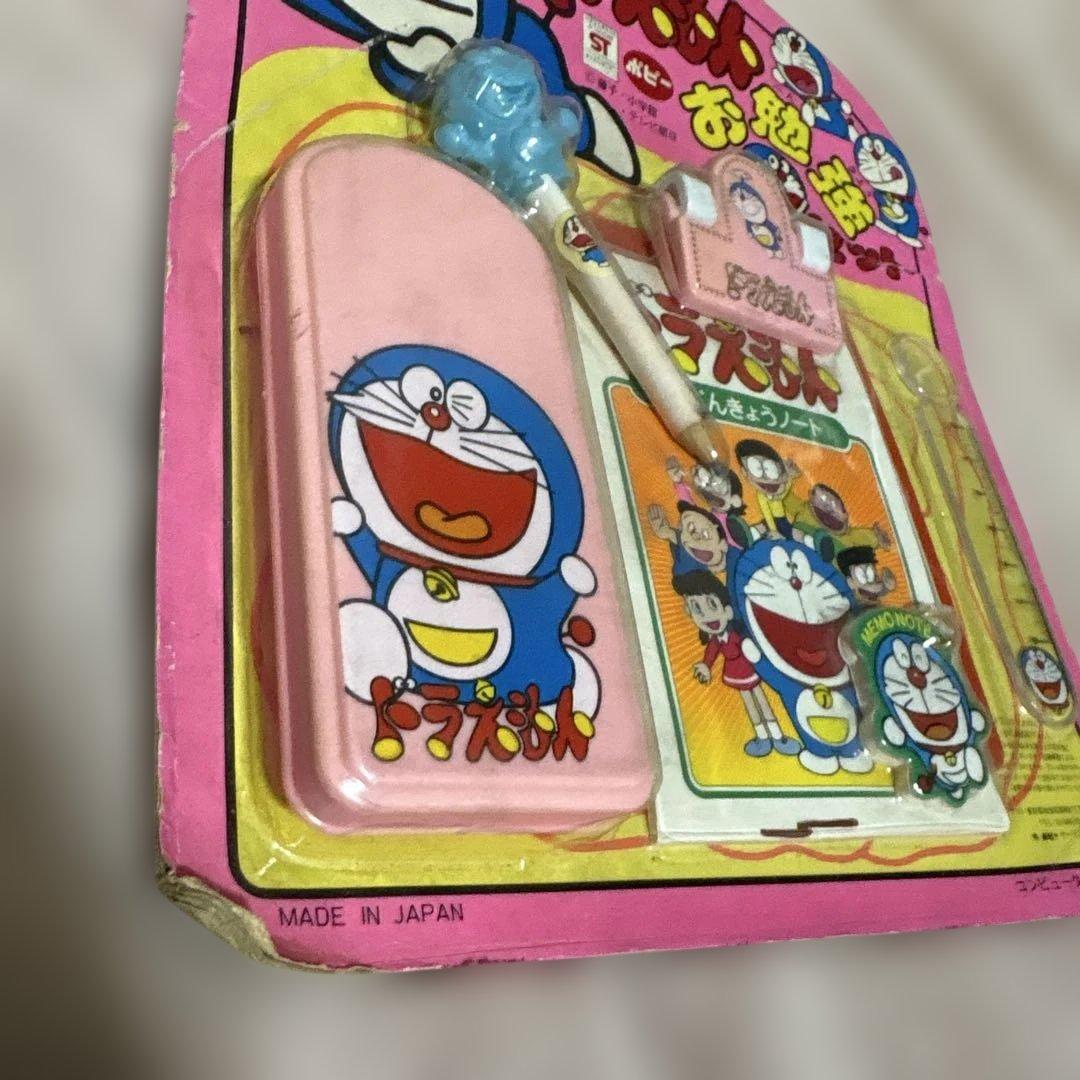 ドラえもん お勉強セット　レトロ　当時品　ドラえもんキャラクターグッズ