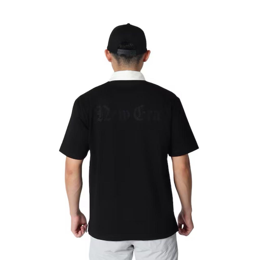 【新品】ニューエラ／ポロシャツ／ラガーシャツ／半袖／Ｍサイズ