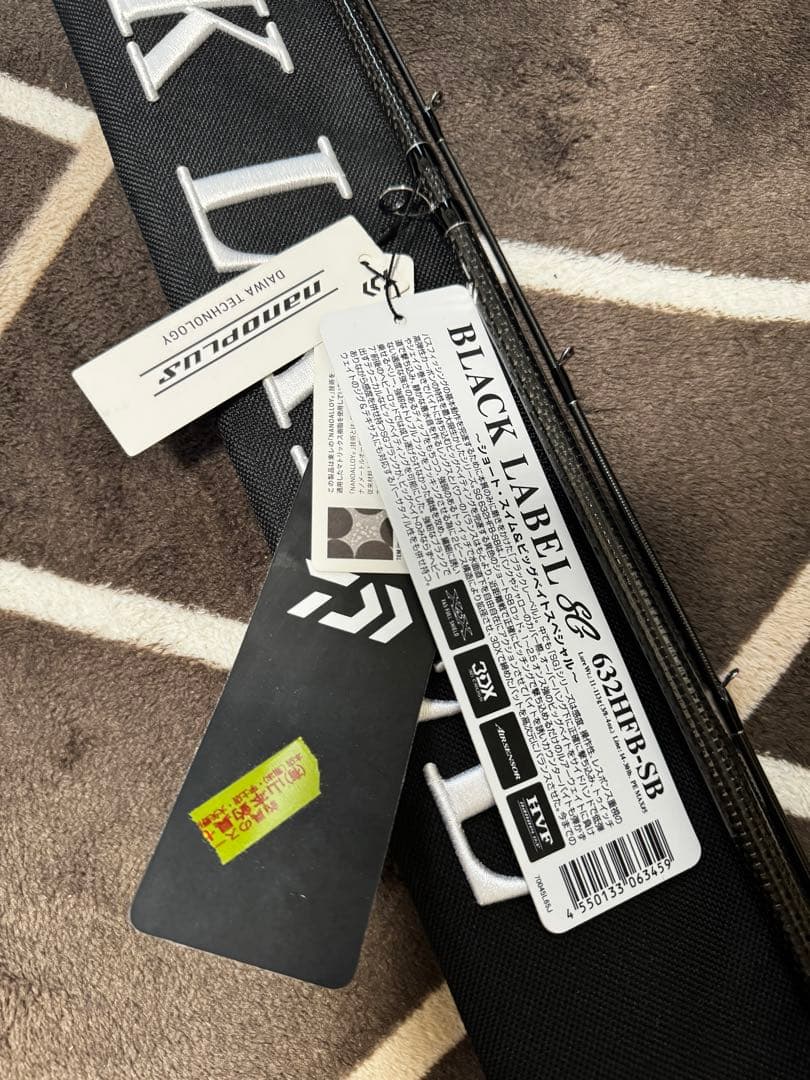 DAIWA BLACK LABEL SG 632HFB-SB バスロッド 新品