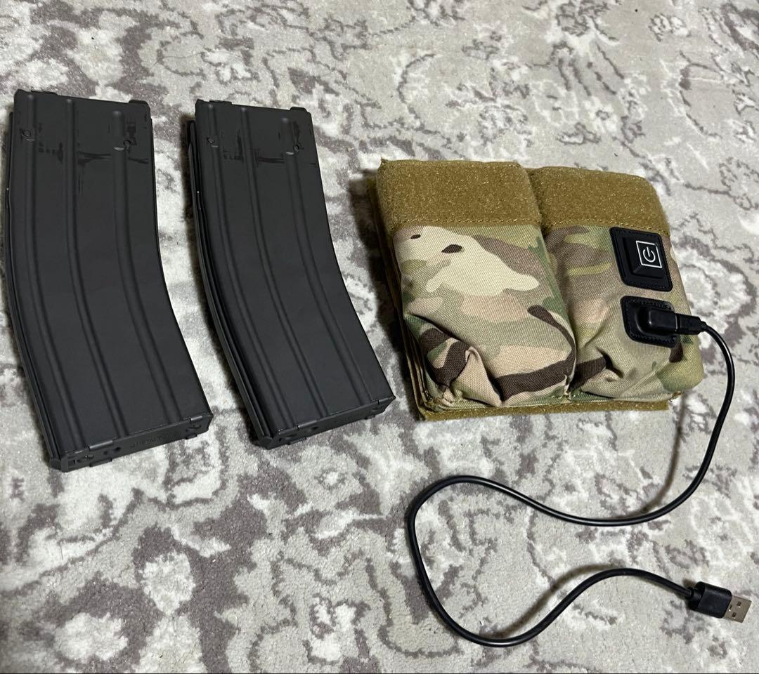 東京マルイ MWSマガジン2本＆マガジンウォーマー
