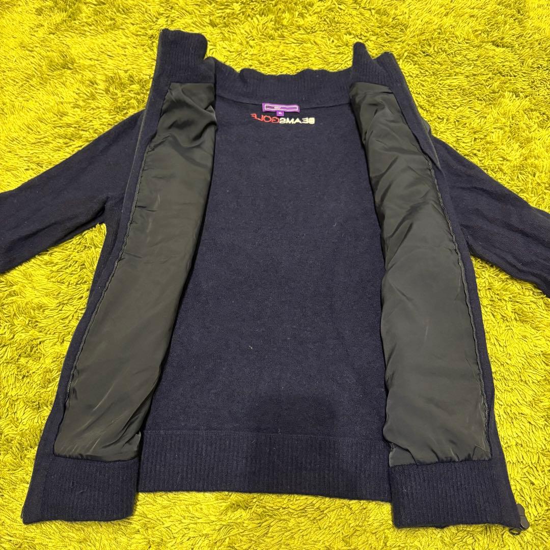 ビームスゴルフ BEAMS GOLF ジップジャケット ダウンジャケット XL