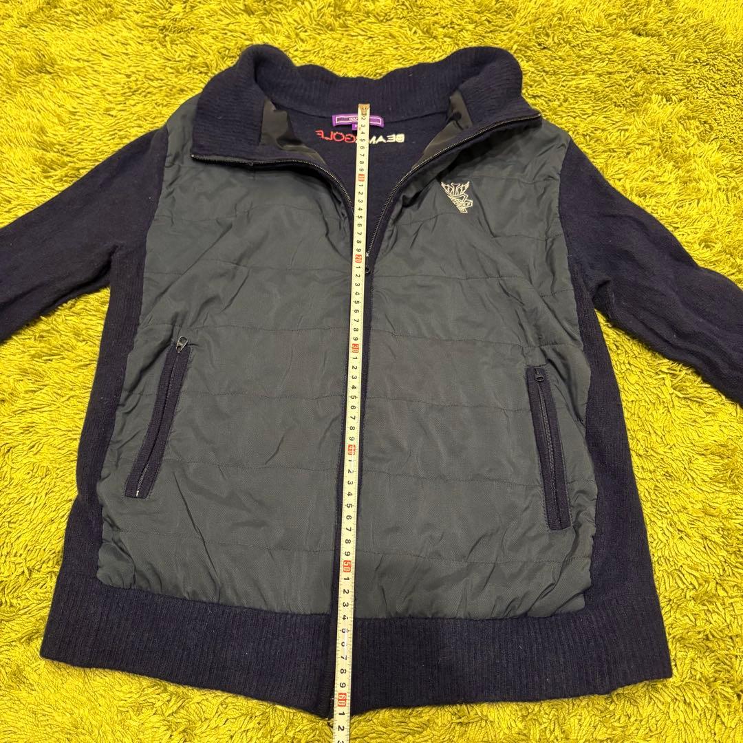 ビームスゴルフ BEAMS GOLF ジップジャケット ダウンジャケット XL
