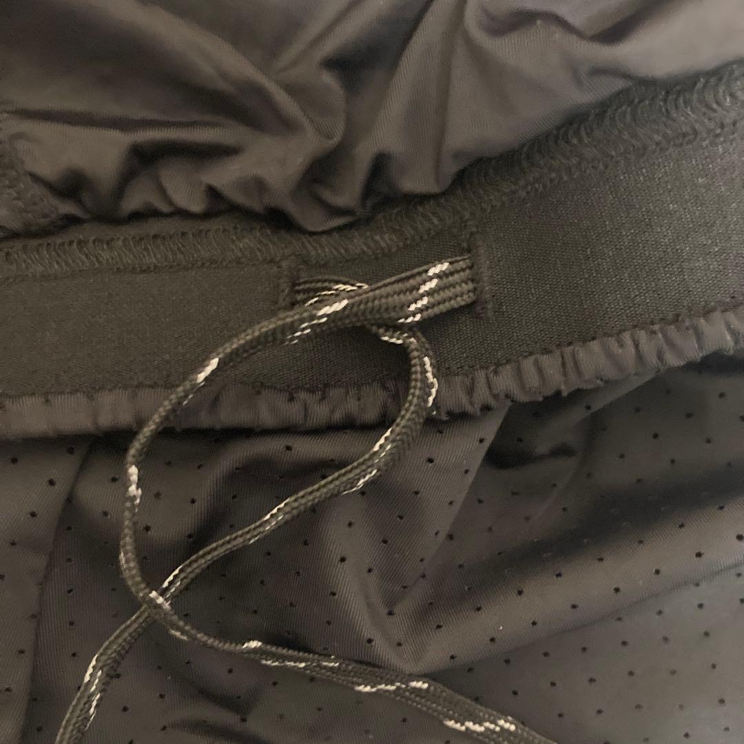 SATISFY SPACE-O MESH DISTANCE SHORTS 黒 L