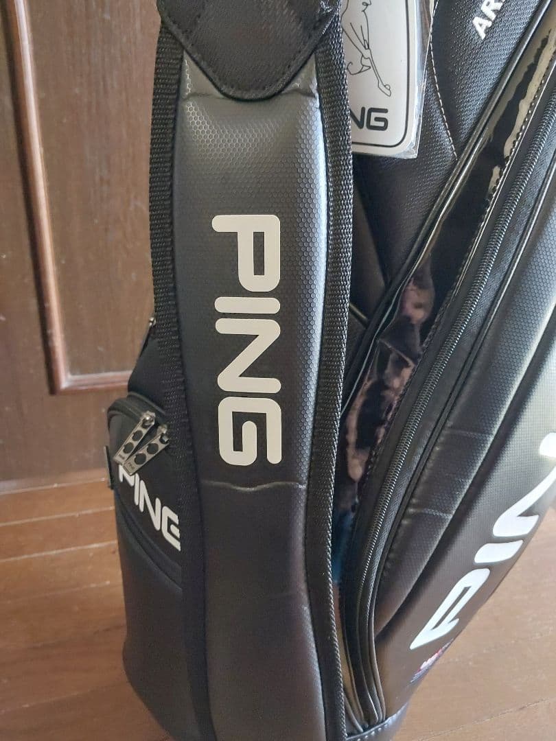 PING KARSTEN 軽量キャディバッグ 中古品 ピンカーステン 黒