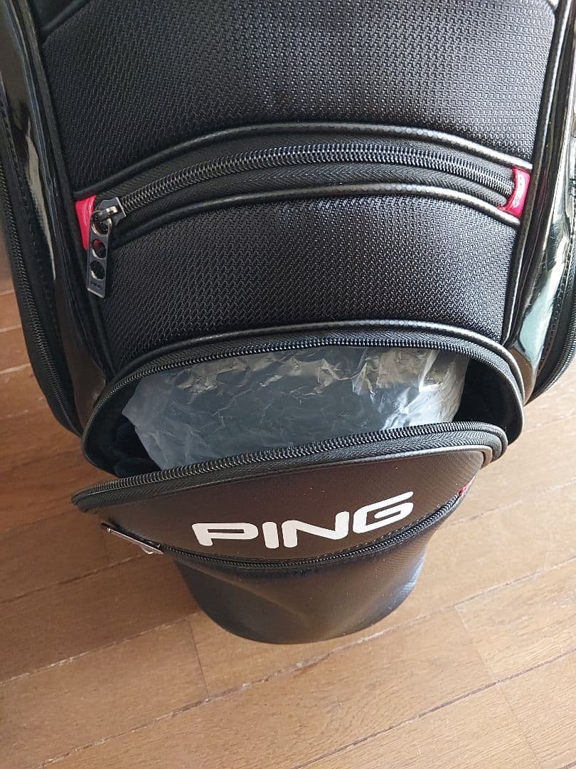 PING KARSTEN 軽量キャディバッグ 中古品 ピンカーステン 黒