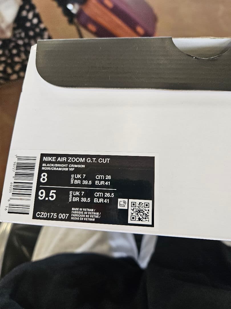日本未発売　NIKE AIR ZOOM G.T. CUT 26cm