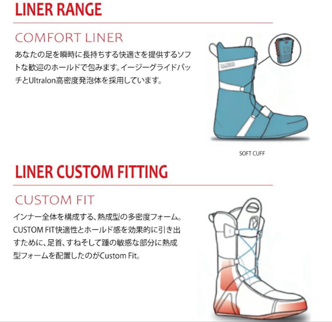 2年保証付 25-26モデル SALOMON LAUNCH BOA SJ ブーツ