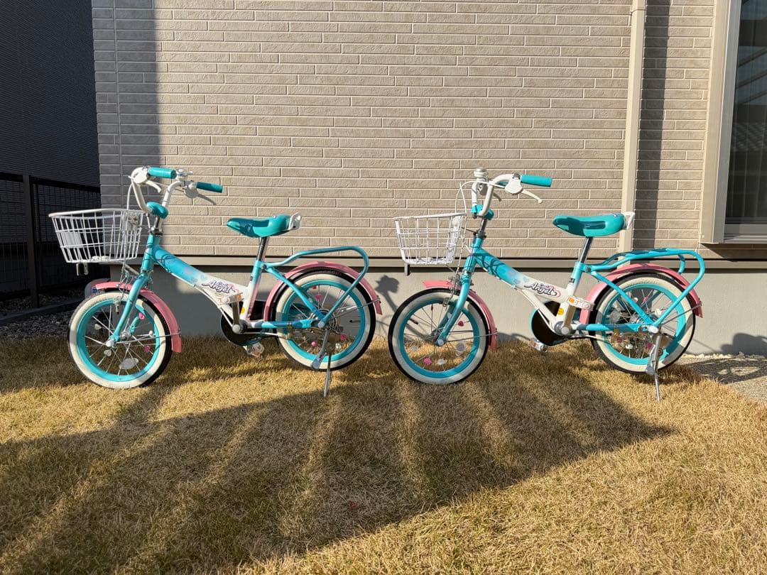 幼児用自転車 2台セット　双子ちゃんに！　愛知県一宮市より　引取限定