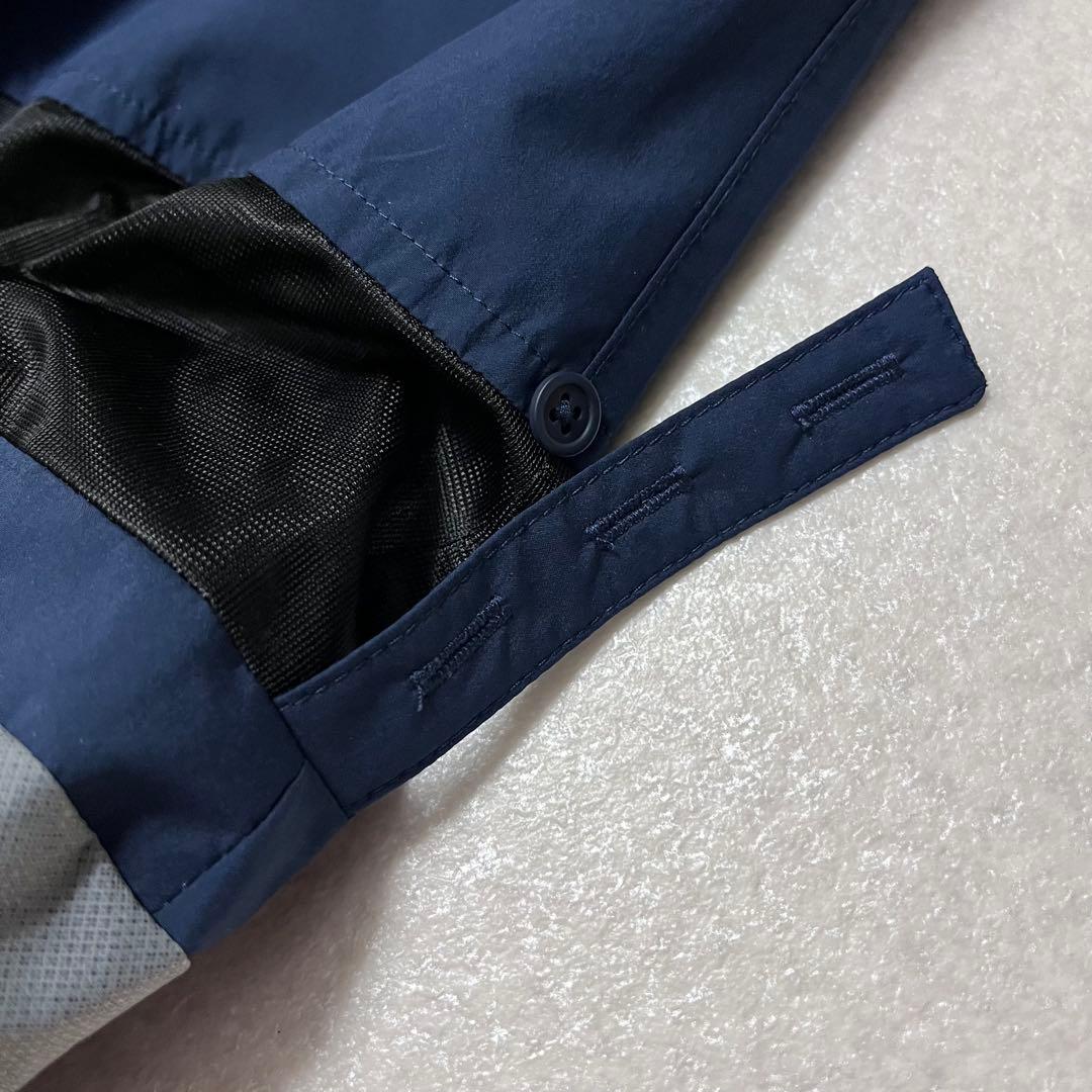 【美品】カッター＆バック ゴルフナイロンパンツ Mネイビー レインウェア