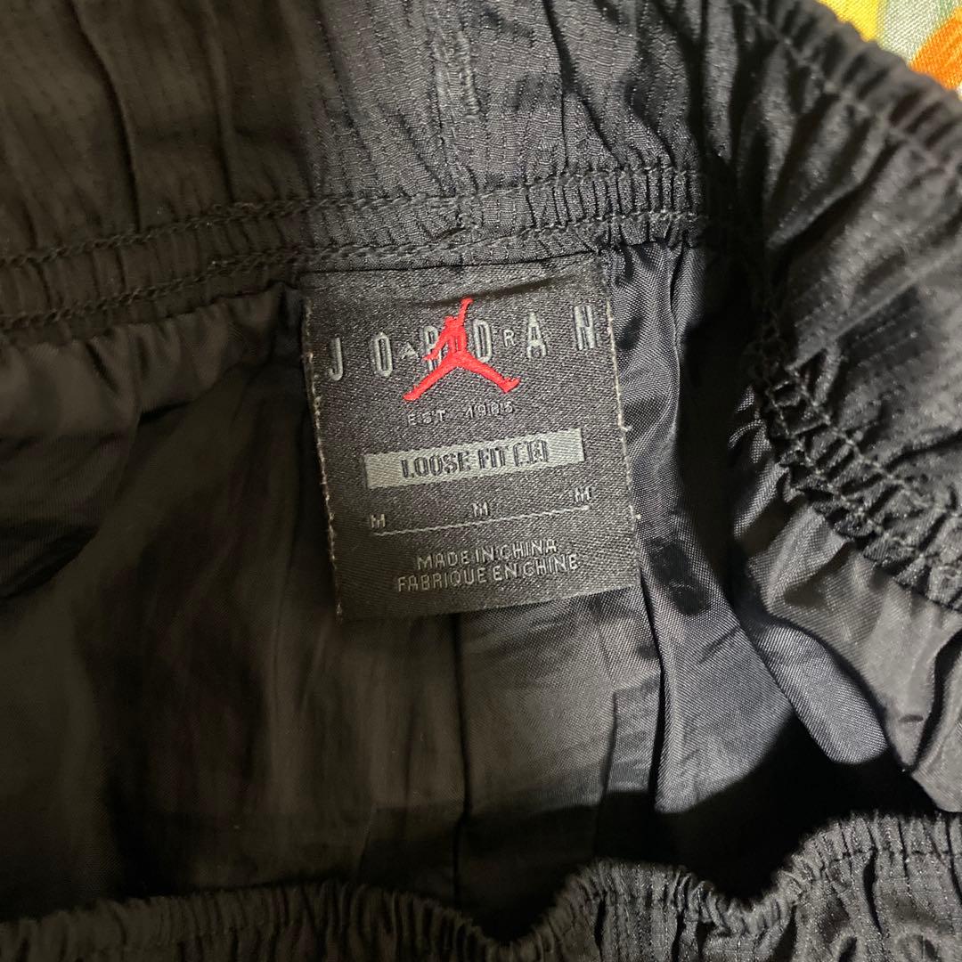 Jordan ブラック ルーズフィットパンツ M