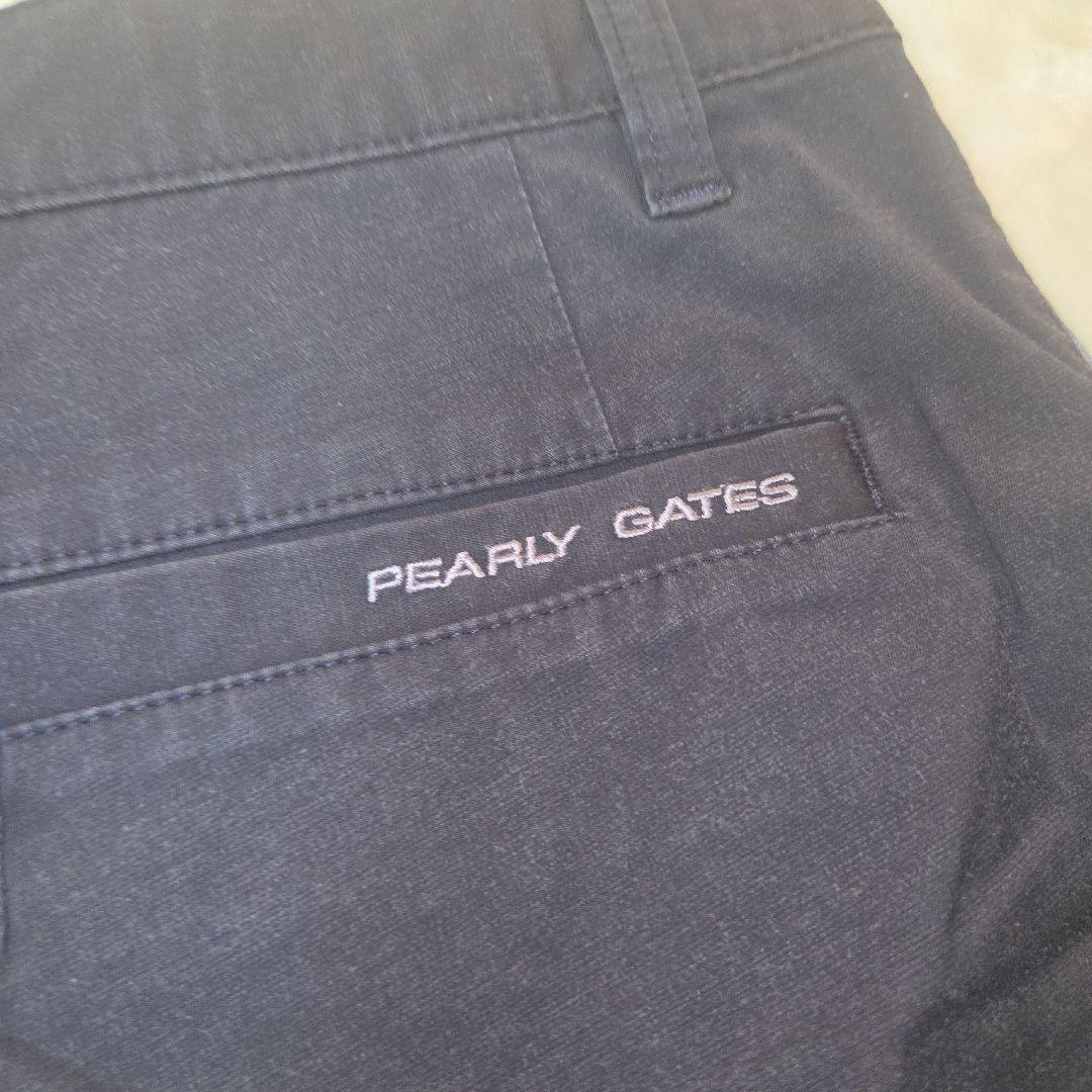 【人気☆PEARLY GATES】黒　グレー　カジュアルパンツ　サイズ5
