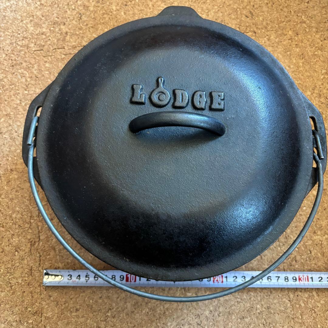 Lodge キッチンダッチオーブン 5クォート カバー付き