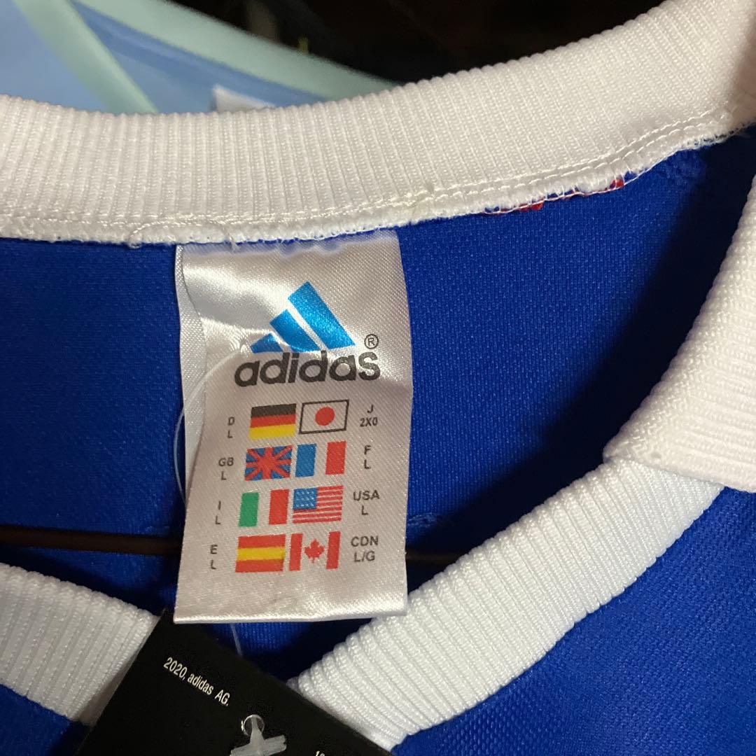 adidas フランス代表 ユニフォーム 新品タグ付き98/99 半袖 2XL