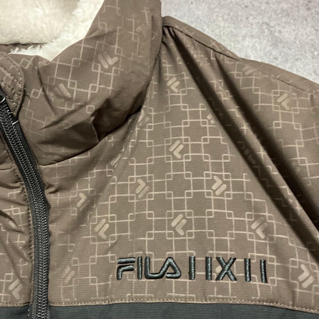 2024年　FILA GOLF 中綿ワンピース撥水 蓄熱裏地 ワンピース　LL