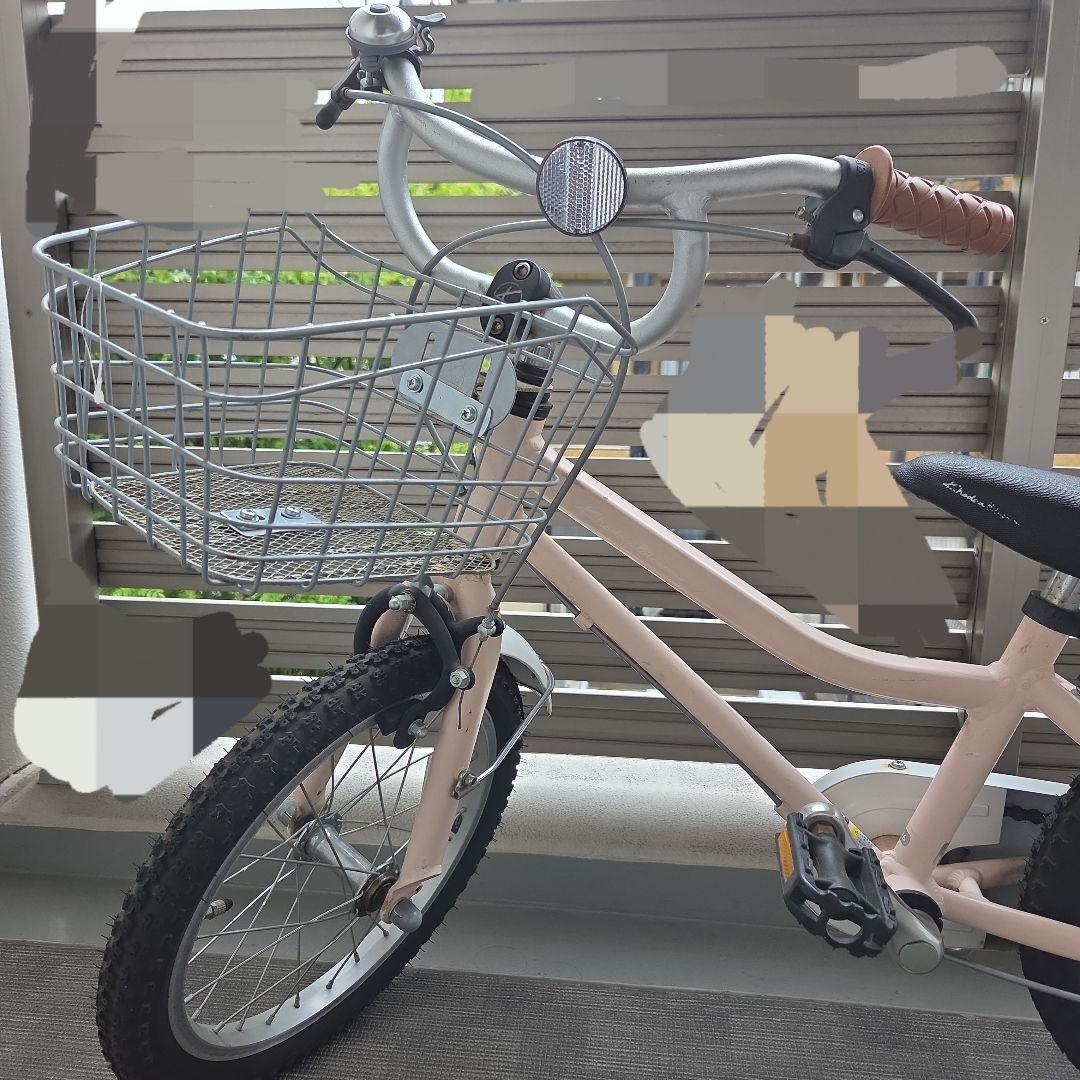 すみれ　asson K16 子供用自転車 16インチ ピンク