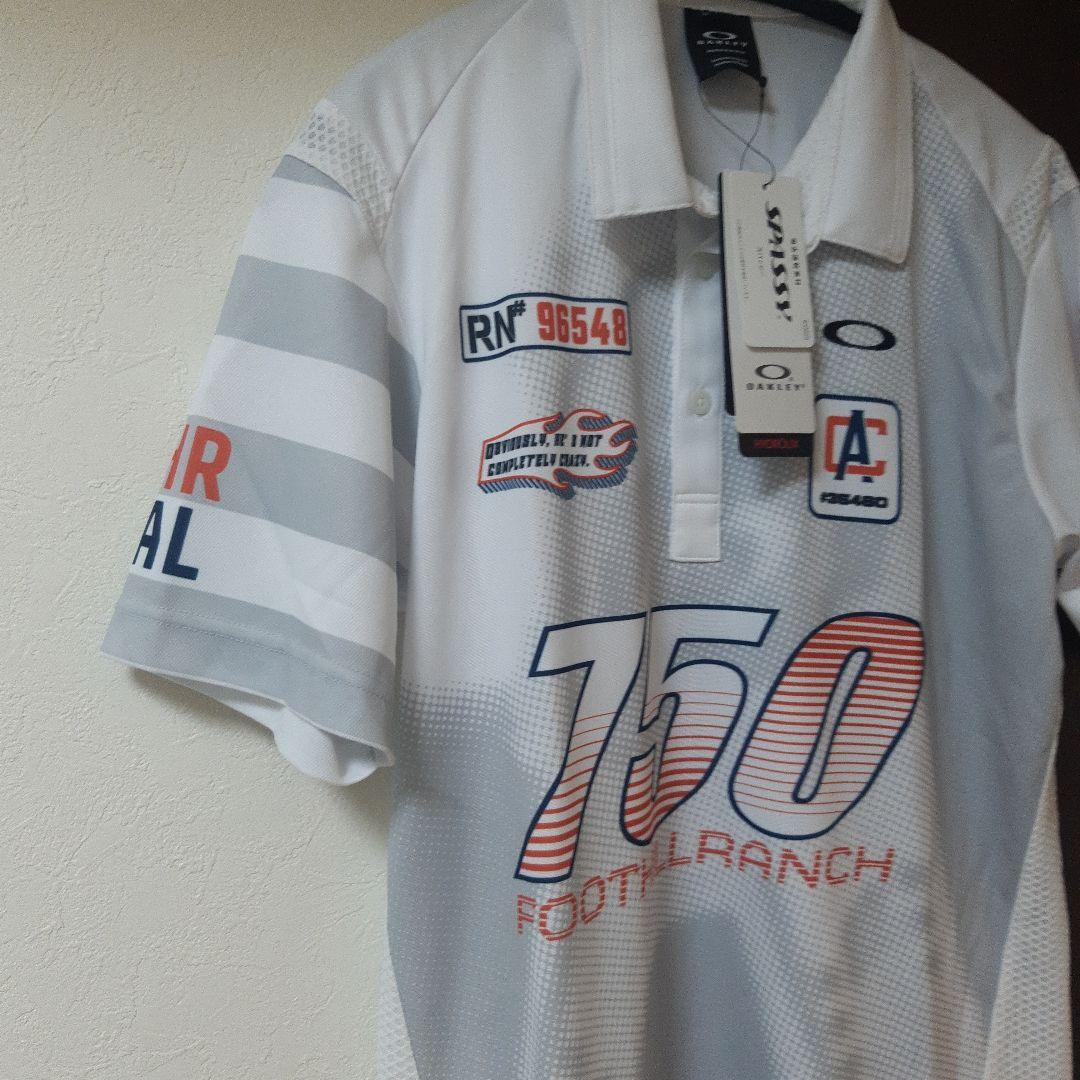 新品　オークリーゴルフ　メンズ速乾ポロシャツ