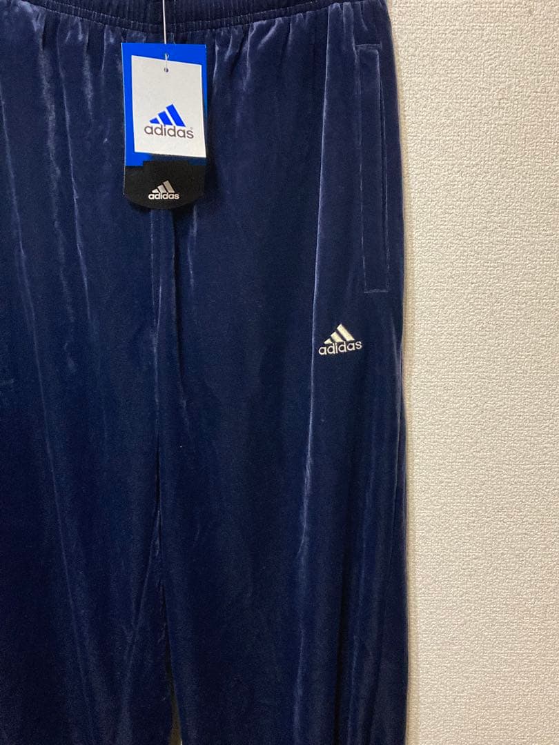 新品 タグ付 90's アディダス ベロア トラックジャケット セットアップ