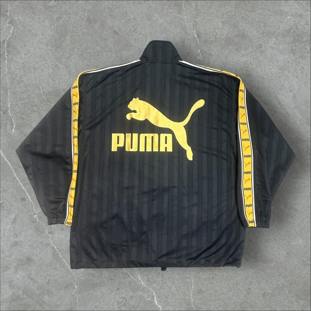 puma 廃盤 希少 ジャージ セット 上下 XO 黄色